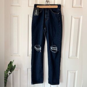 New with Tags Nasty Gal Indigo Denim Jeans